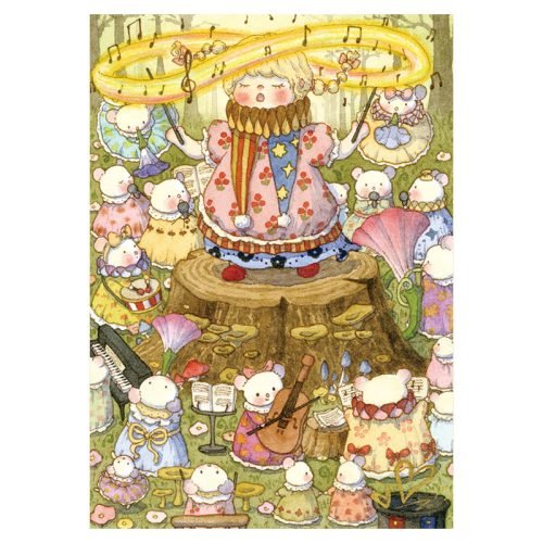 Botop-Forest Party (3) Botop Fusion-500pcs Jigsaw Puzzle-Forest Party