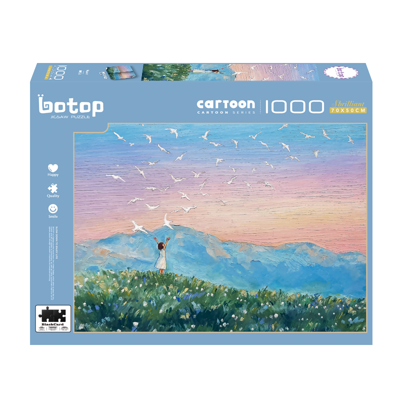 Botop-Freedom (3) Botop-1000pcs Jigsaw Puzzle-Freedom