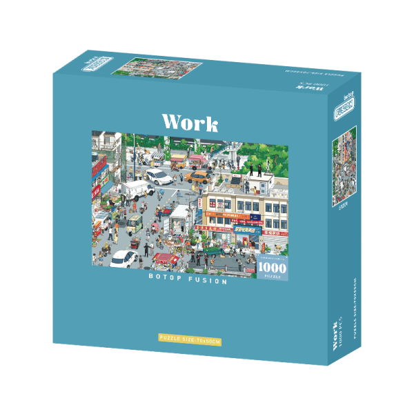 Botop Fusion-1000pcs Jigsaw Puzzle-Work