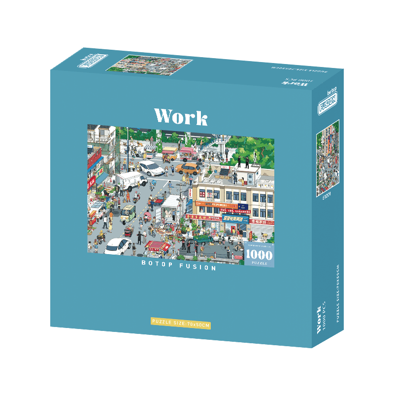 Botop Fusion-1000pcs Jigsaw Puzzle-Work
