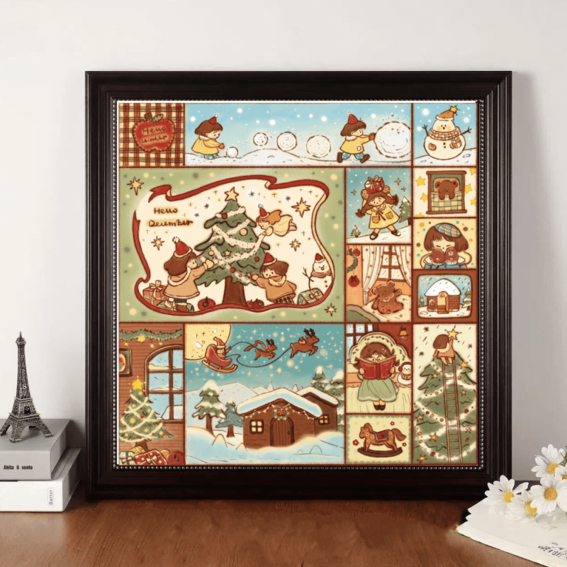 728pcs Jigsaw Puzzle-TuTuDingDang-Christmas Reverie