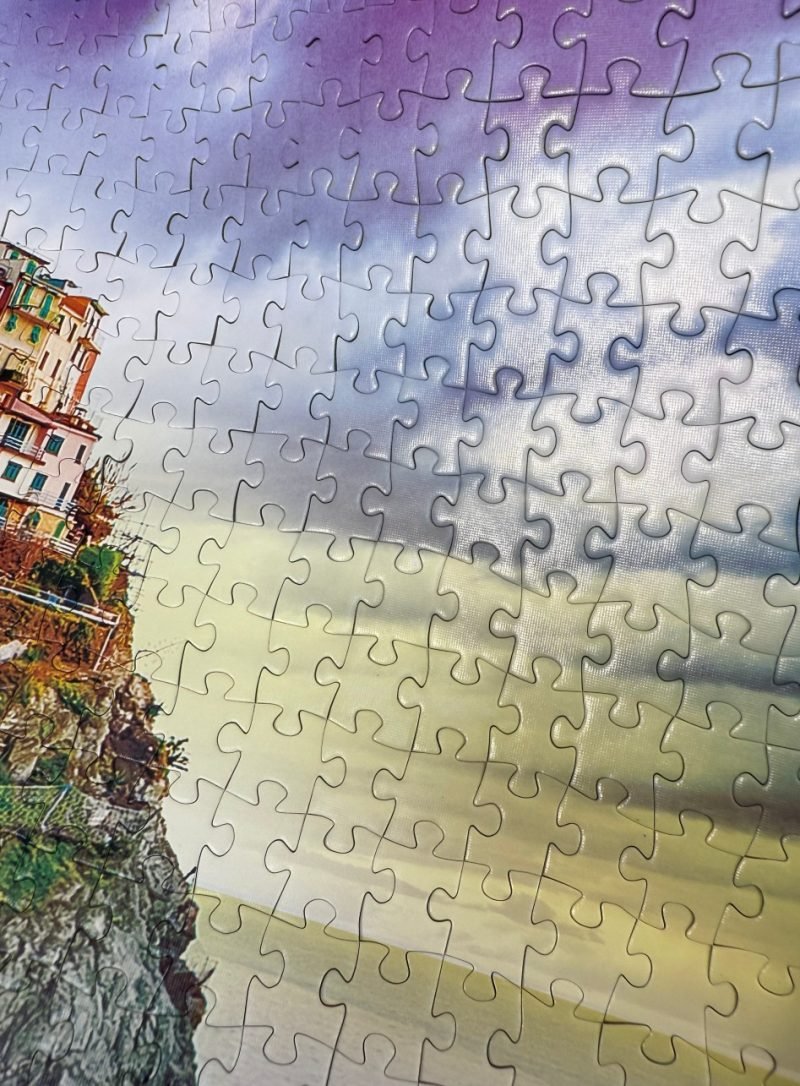 TuTuDingDang-1000pcs Jigsaw Puzzle-Colorful Fishing Village