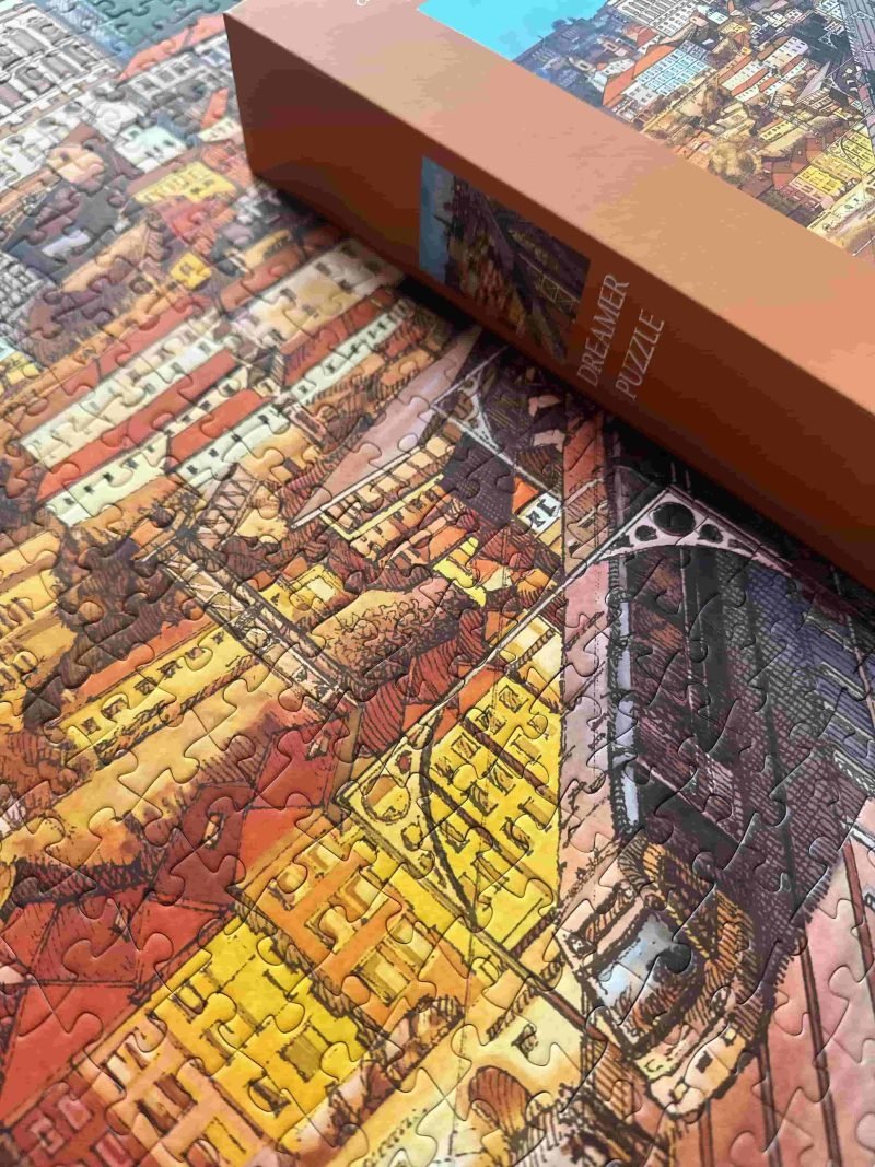 Dreamer Puzzle-1000pcs Jigsaw Puzzle-Dom Luís I Bridge