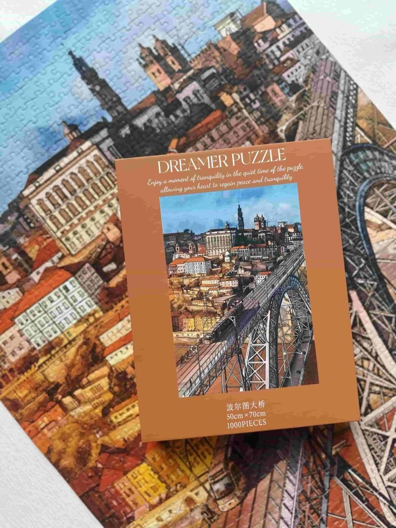 Dreamer Puzzle-1000pcs Jigsaw Puzzle-Dom Luís I Bridge