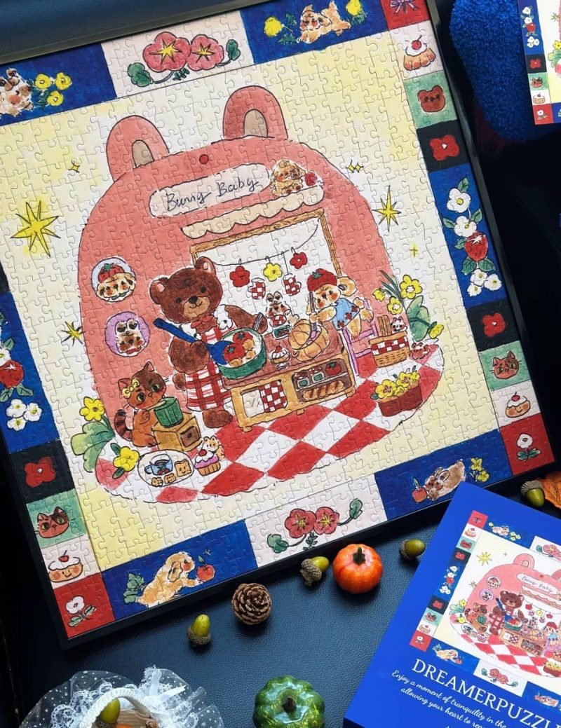 Dreamer Puzzle-Bunny Baby (3) Dreamer Puzzle-728pcs Jigsaw Puzzle-Bunny Baby