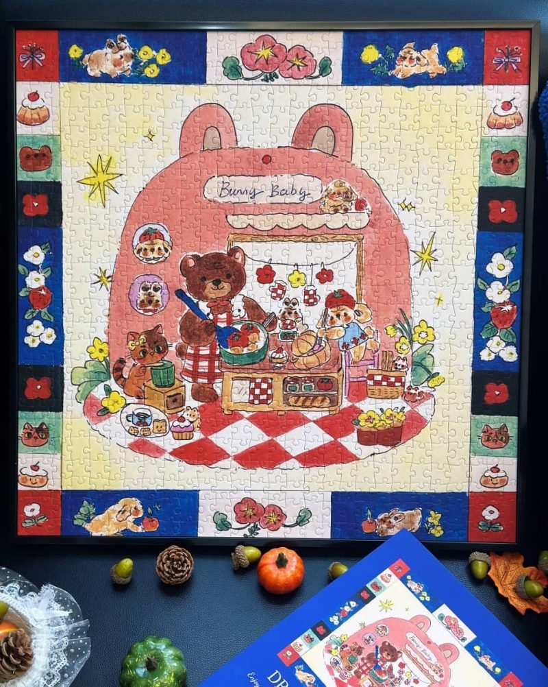 Dreamer Puzzle-Bunny Baby (4) Dreamer Puzzle-728pcs Jigsaw Puzzle-Bunny Baby