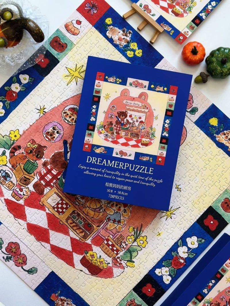 Dreamer Puzzle-Bunny Baby (5) Dreamer Puzzle-728pcs Jigsaw Puzzle-Bunny Baby