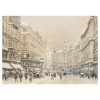 Gulu-1000 Piece Puzzle-Graben in Vienna at Snow Flurry