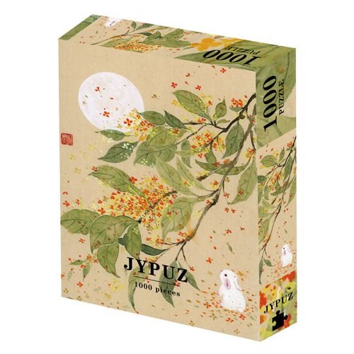 JYPUZ-1000pcs Jigsaw Puzzle-Osmanthus and Rabbit