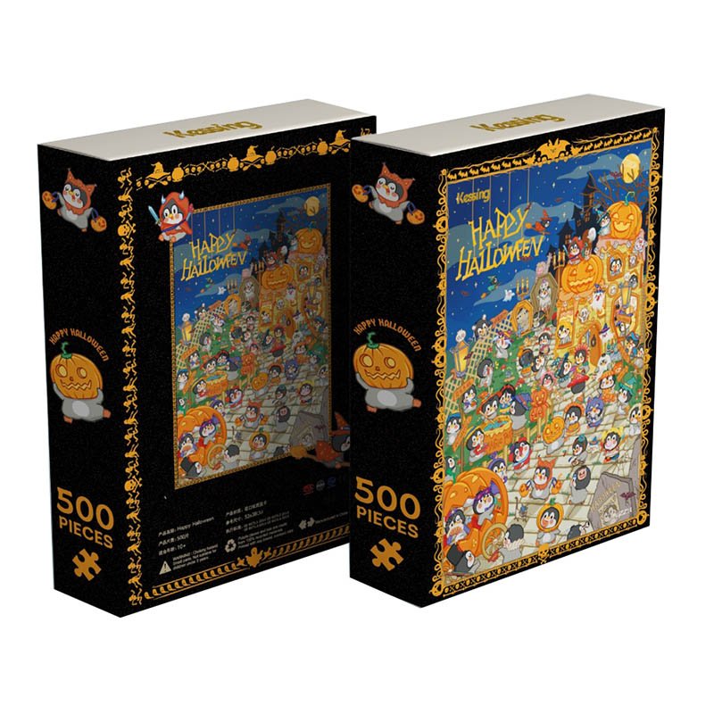 Kessing-500pcs Jigsaw Puzzle-Pudra Happy Halloween
