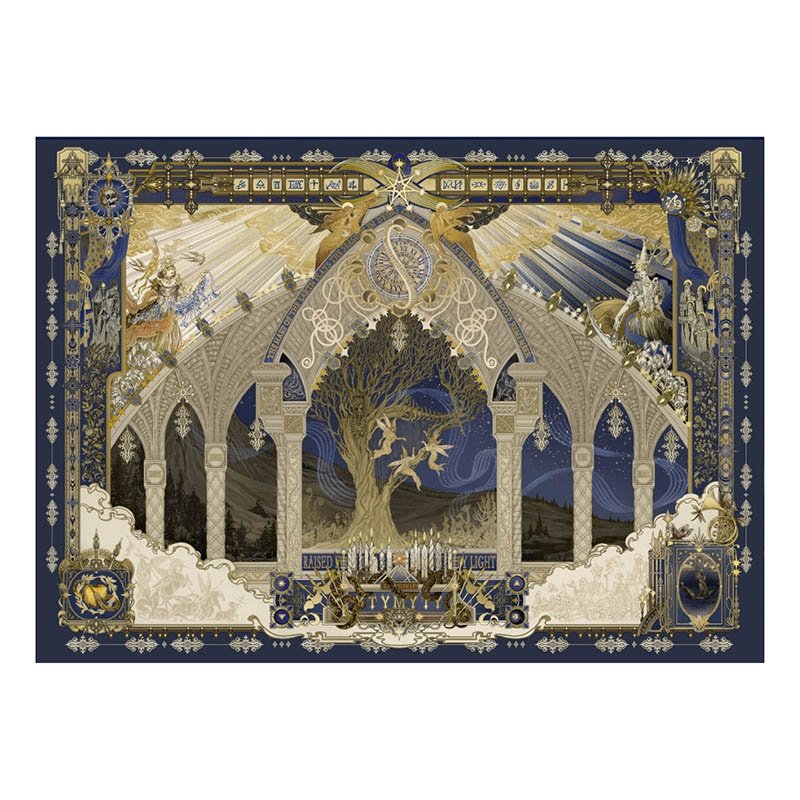 Komono-1000pcs Jigsaw Puzzle-Canticle of the Time Court