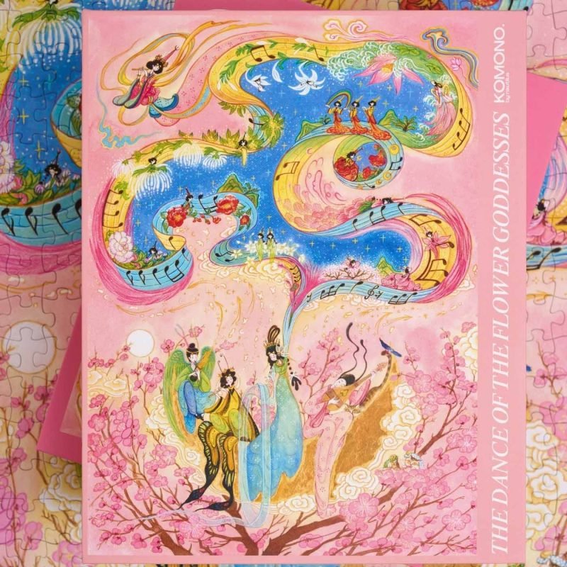 Komono-The Dace of the Flower Goddesses (2) Komono-500pcs-The Dance of the Flower Goddesses