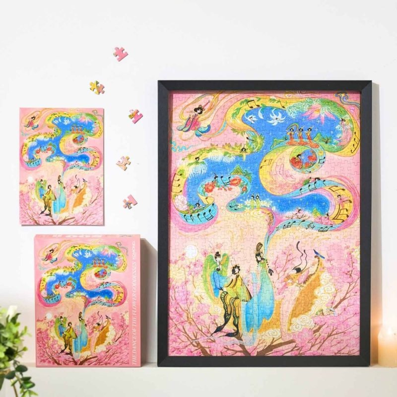 Komono-The Dace of the Flower Goddesses (3) Komono-500pcs-The Dance of the Flower Goddesses