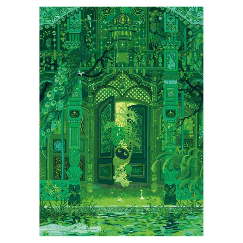 Komono-The Gate of Green (1) Komono-1000pcs Jigsaw Puzzle-The Gate of Green