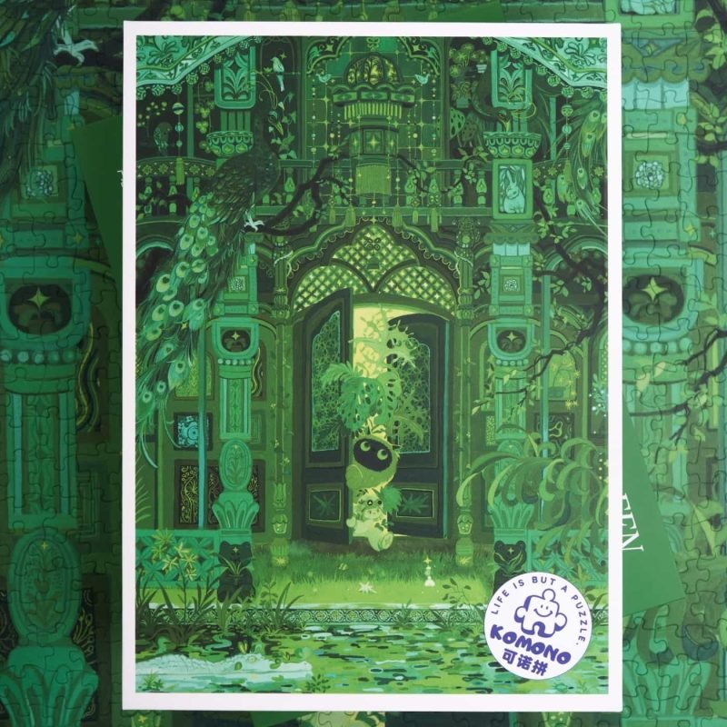 Komono-The Gate of Green (2) Komono-1000pcs Jigsaw Puzzle-The Gate of Green