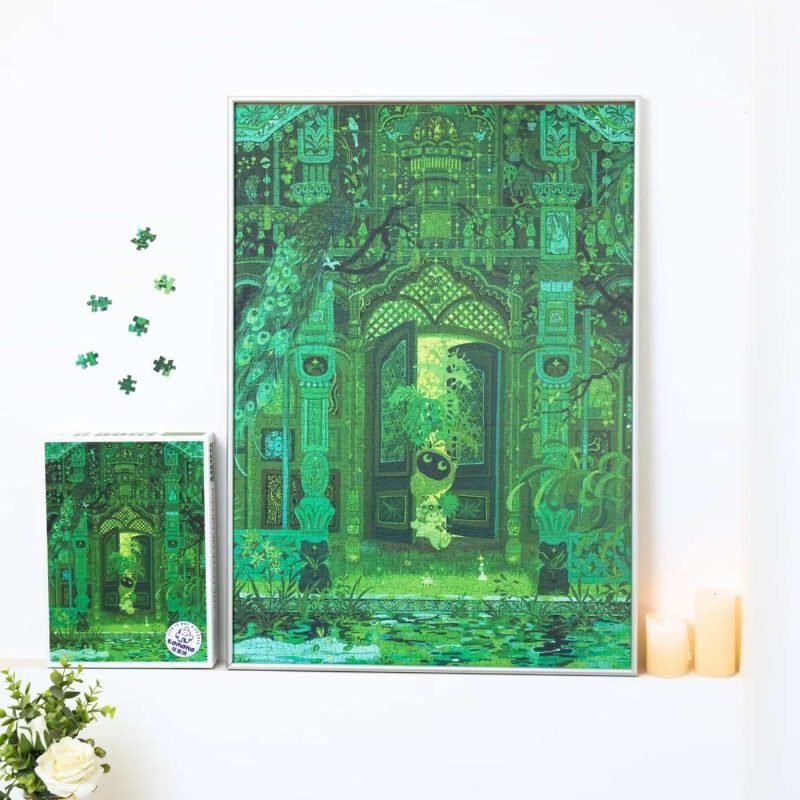 Komono-The Gate of Green (4) Komono-1000pcs Jigsaw Puzzle-The Gate of Green