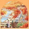Momibook-1000 Piece Jigsaw Puzzle-Autumn in Kyoto