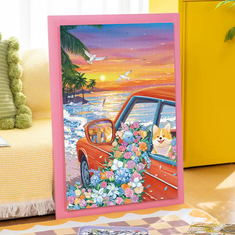 Momibook-1000 Piece Jigsaw Puzzle-Lightstream in the Mirror