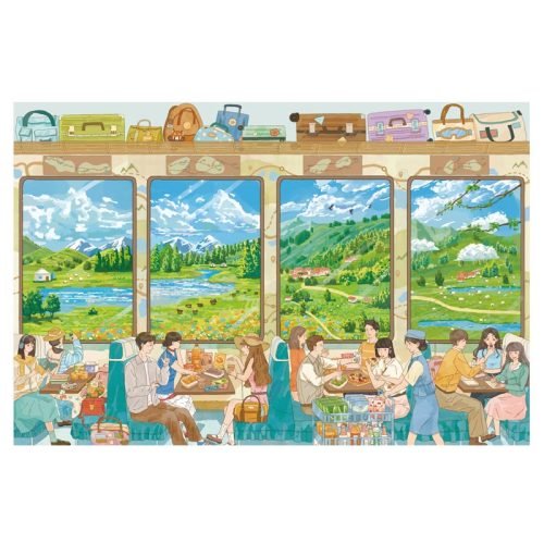 Momibook-1000 Piece Jigsaw Puzzle-Go To Distant Lands