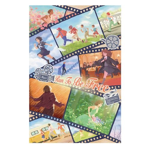 Momibook-1000 Piece Jigsaw Puzzle-Run to be Free