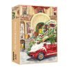 PJLT-500pcs Jigsaw Puzzle-Snowy Christmas Day