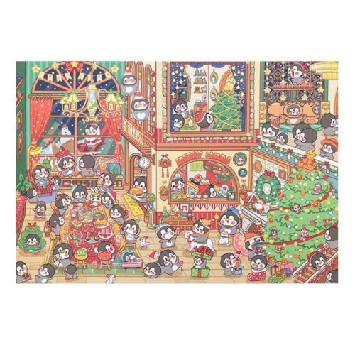 Kessing-1000pcs Jigsaw Puzzle-Pudra Xmas Party