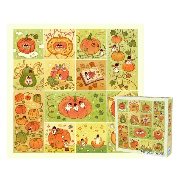 728pcs Jigsaw Puzzle-TuTuDingDang-Pumpkin Dream
