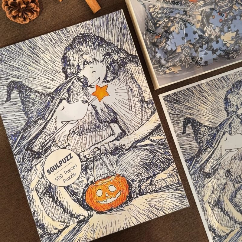 Soulpuzz-My Magical Friend (3) Soulpuzz-500pcs Jigsaw Puzzle-My Magical Friend