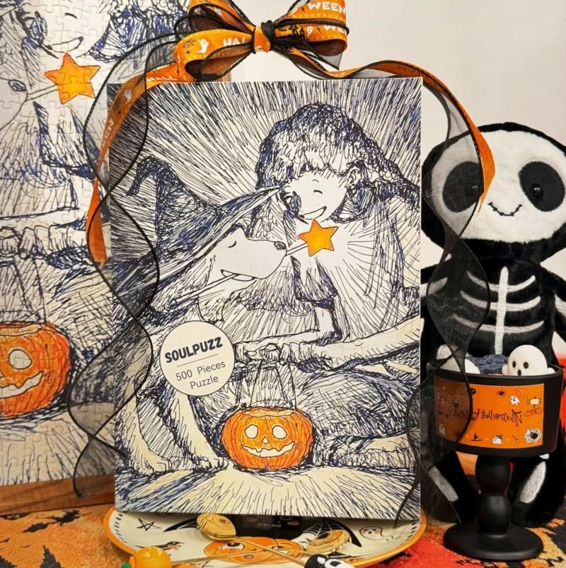 Soulpuzz-My Magical Friend (4) Soulpuzz-500pcs Jigsaw Puzzle-My Magical Friend