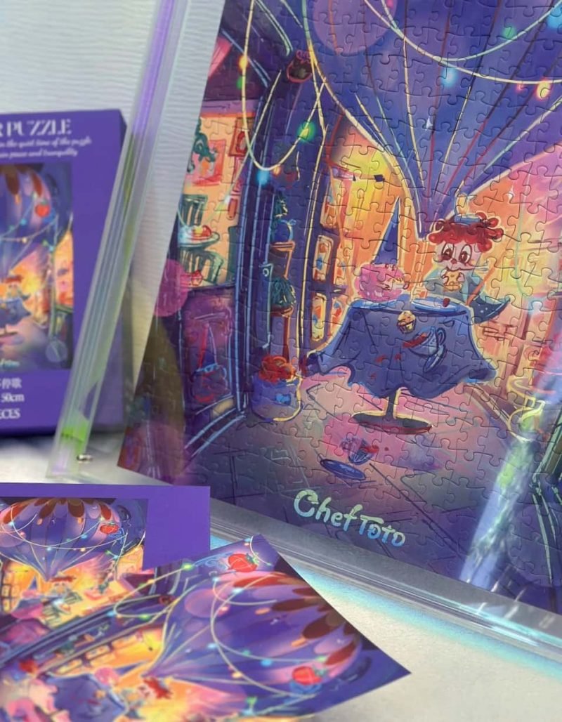 Dreamer Puzzle-500pcs Jigsaw Puzzle-Chef Toto The Tea Break That Lasts