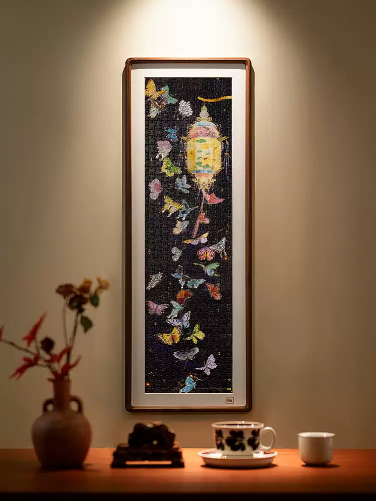 Toi-A Hundred Butterflies at Night-588pcs Jigsaw Puzzle