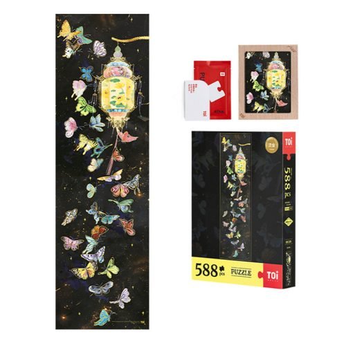 Toi-A Hundred Butterflies at Night-588pcs Jigsaw Puzzle
