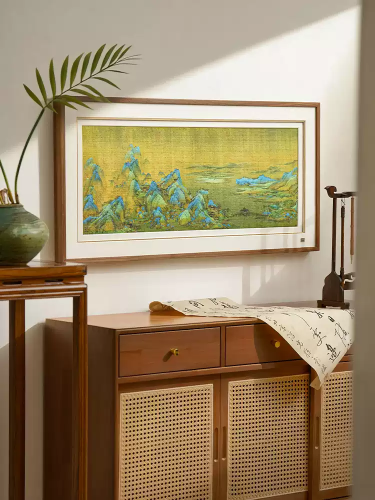 Toi-A Thousand Miles of Rivers and Mountains(Canvas Finish)-1000pcs Jigsaw Puzzle