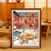 Toi-1000pcs Jigsaw Puzzle-Brewing Snow with Winter Plum