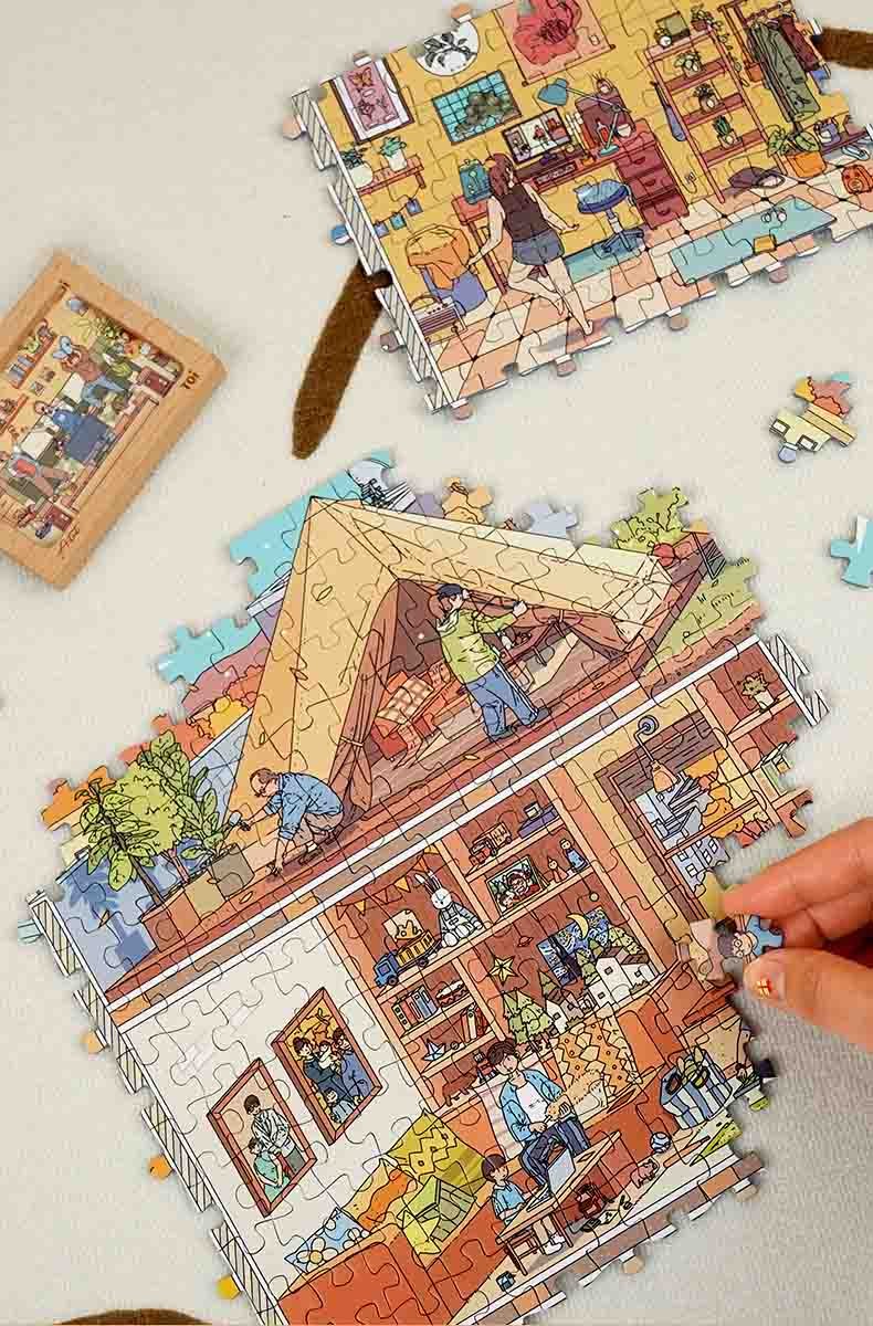 Discontinued-Toi-Cozy Home Living-1000pcs Jigsaw Puzzle