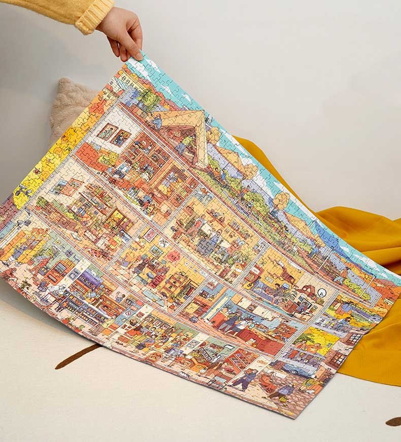 Discontinued-Toi-Cozy Home Living-1000pcs Jigsaw Puzzle