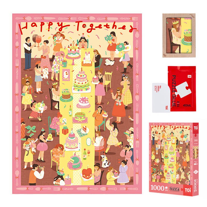 Toi-Happy Together (3) Toi-1000pcs Jigsaw Puzzle-Happy Together