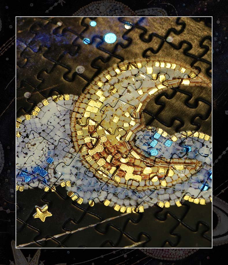 Toi-1024pcs Jigsaw Puzzle-Starry Universe in Beaded Embroidery