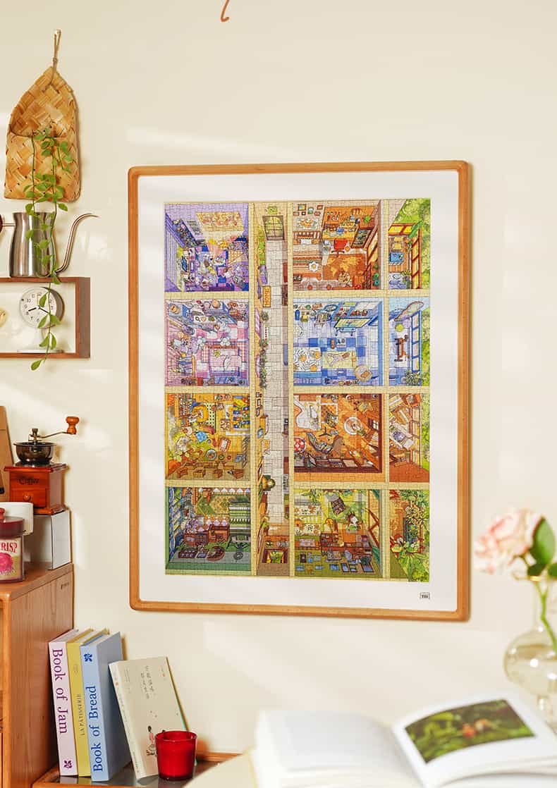 Toi-1000pcs Jigsaw Puzzle-Utopia Apartments