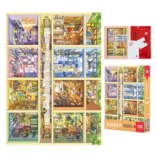 Toi-1000pcs Jigsaw Puzzle-Utopia Apartments