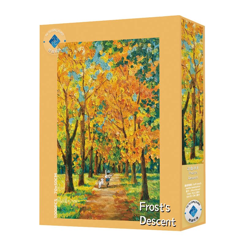 TuTuDingDang-1000pcs Jigsaw Puzzle-Frost's Descent