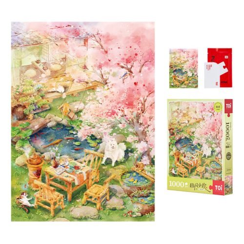 Toi-1000pcs Jigsaw Puzzle-Vernal Radiance and Serene Vistas