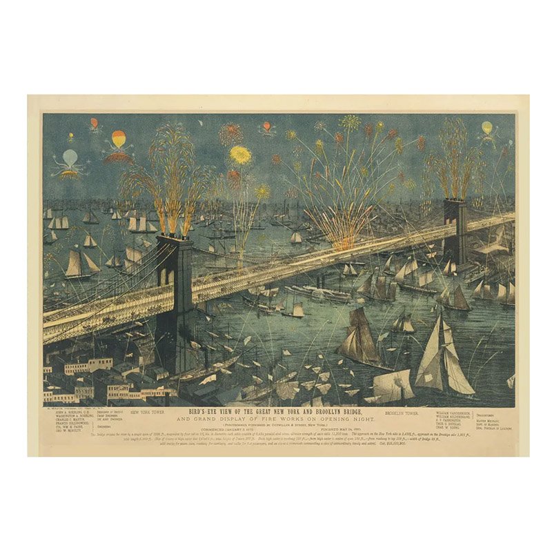 Yahu Puzzle-1000pcs-Grand Display of Fireworks on Opening Night