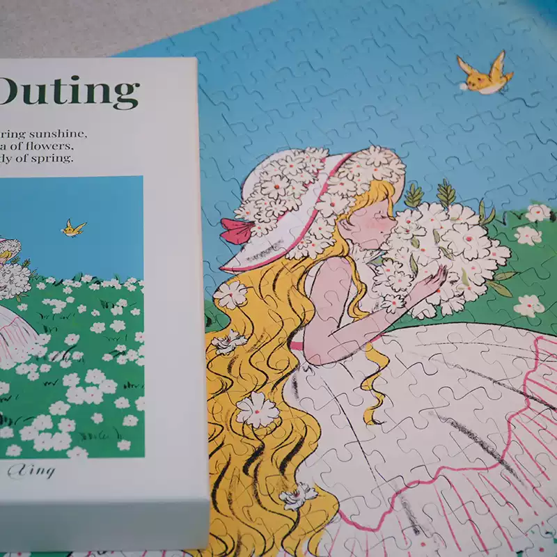 ZhiJianManXing-Spring Outing (3) ZhiJianManXing-Spring Outing-500pcs Jigsaw Puzzle