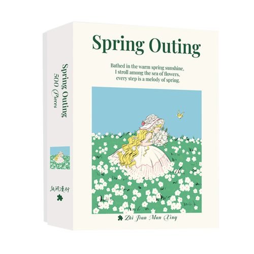 ZhiJianManXing-Spring Outing-500pcs Jigsaw Puzzle
