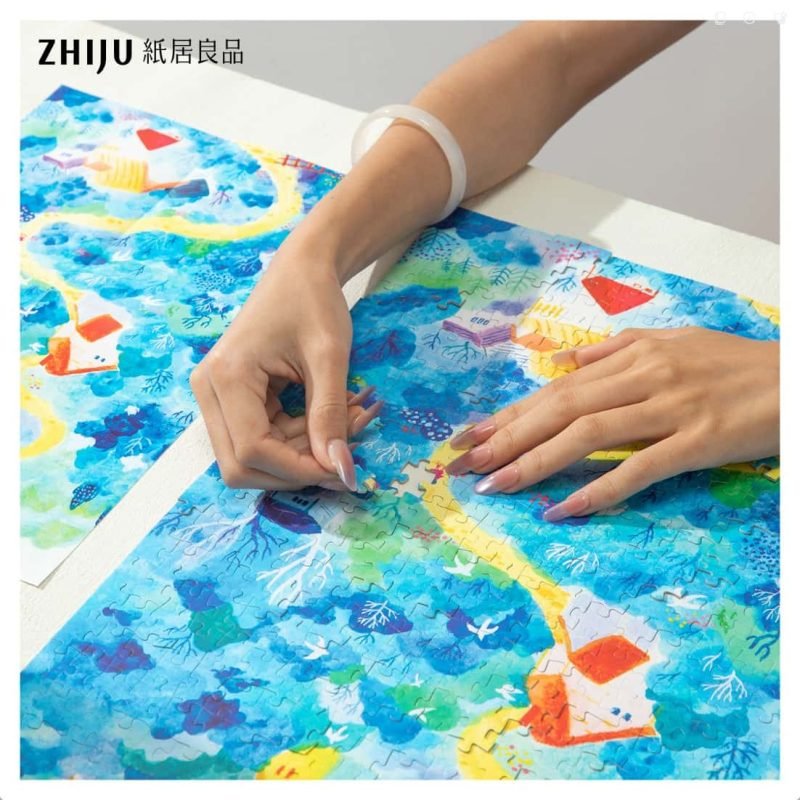 Zhiju-500pcs Puzzle-Woodland Path