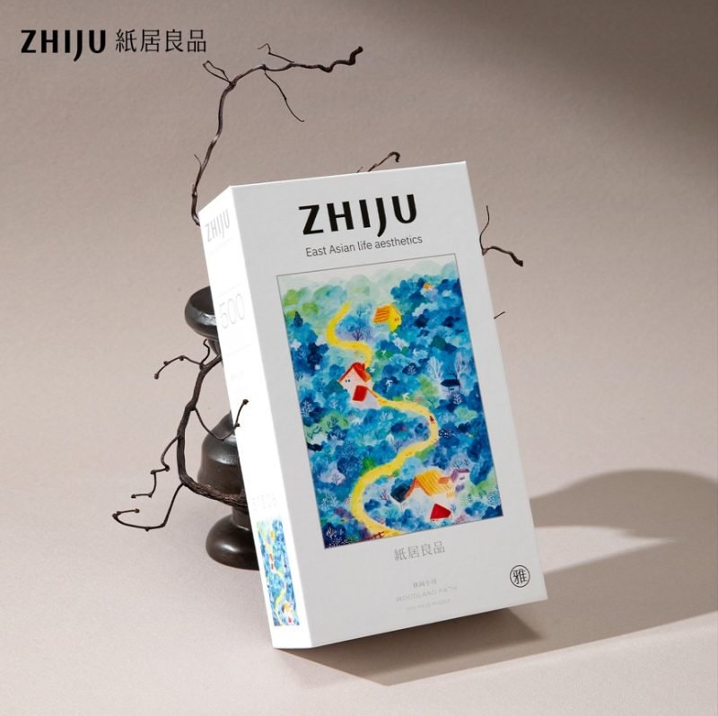 Zhiju-500pcs Puzzle-Woodland Path