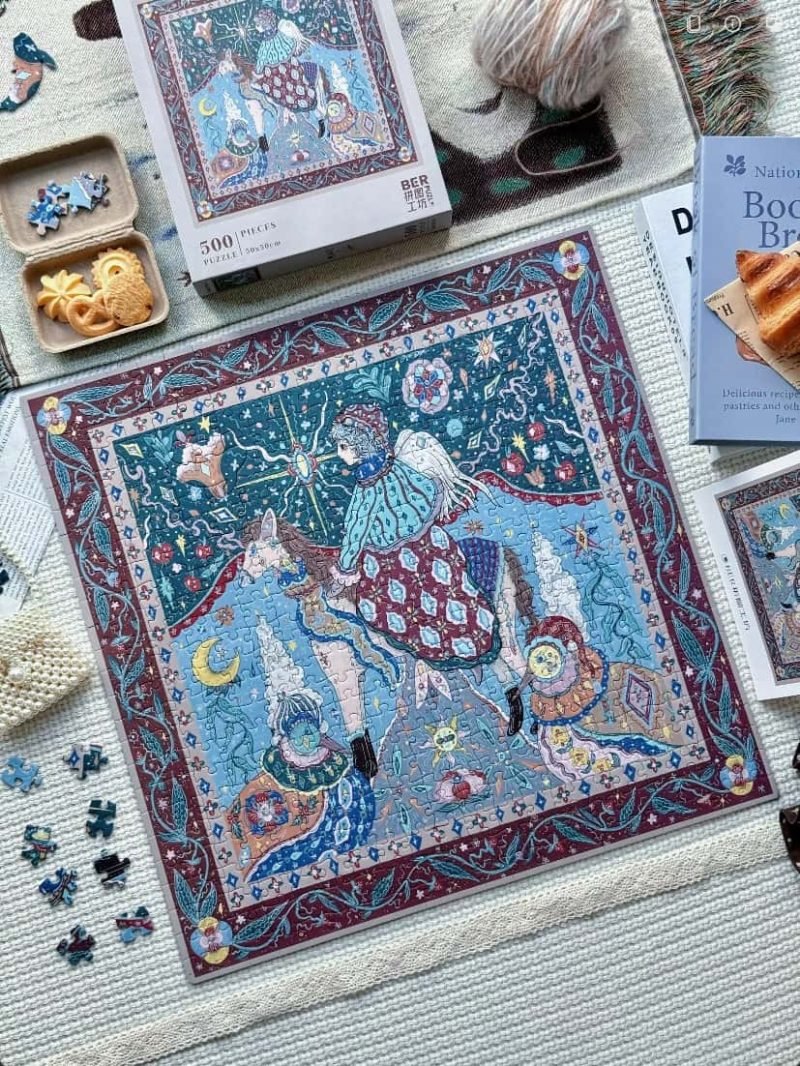 Ber-Christmas (4) Ber-500pcs Jigsaw Puzzle-Christmas