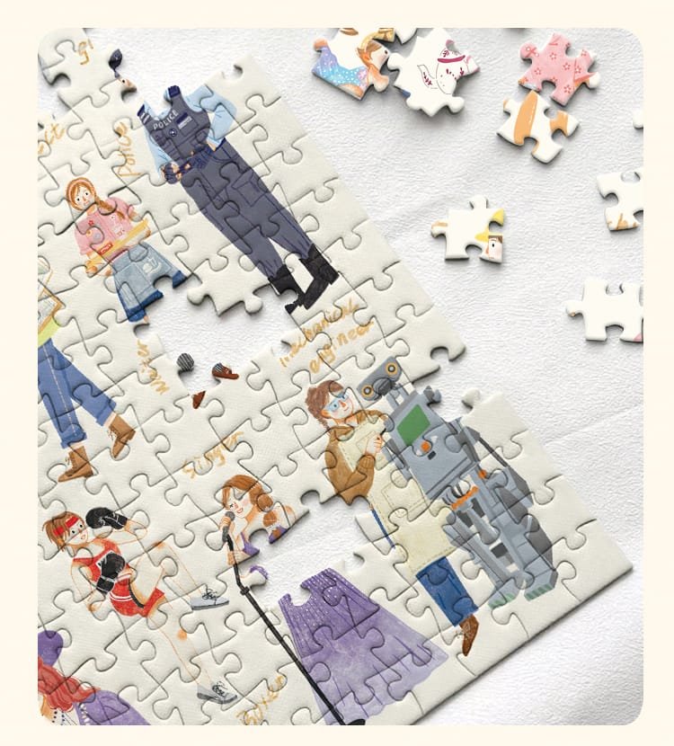 Dream Friends-Girls Can Do Anything (1) Dream Friends-500 Piece Jigsaw Puzzle-Girls Can Do Anything