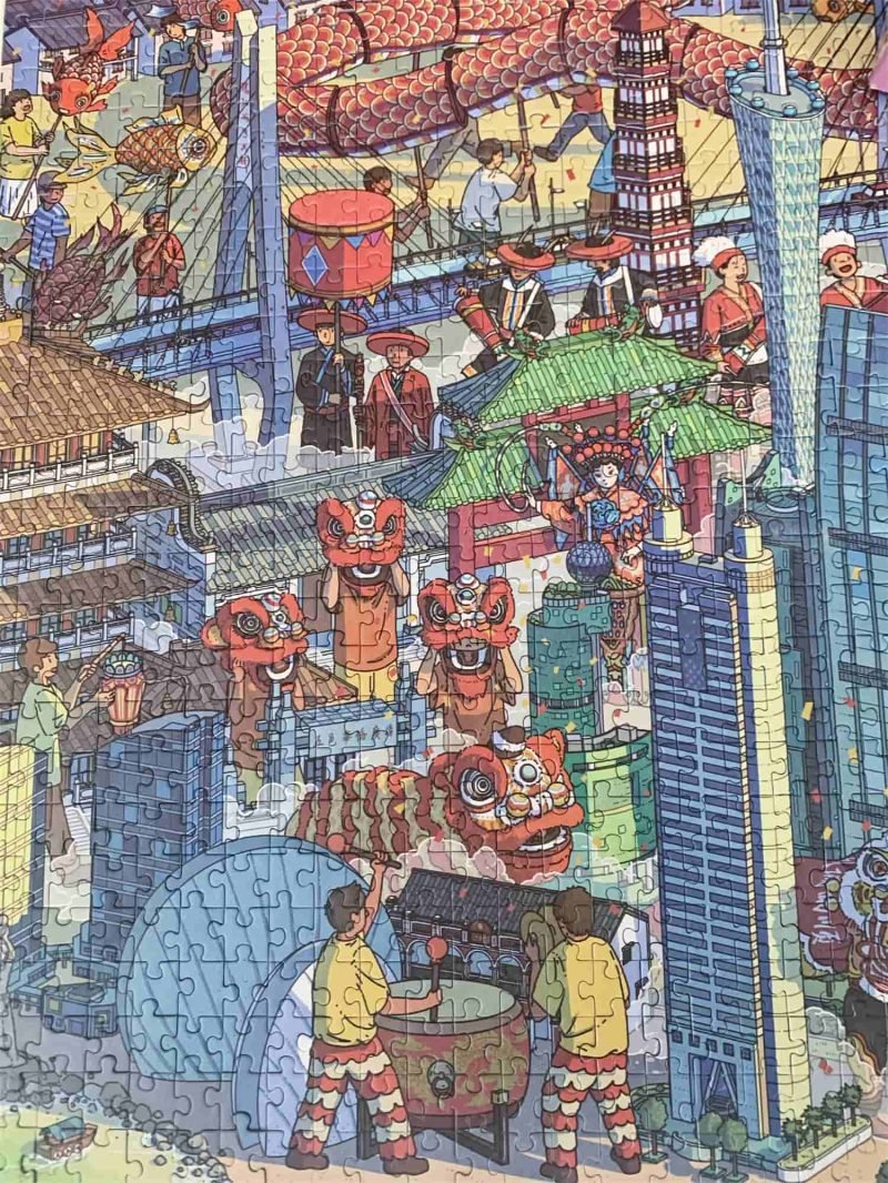 Guangdong Impressions (3) Ni Puzz-1000pcs Jigsaw Puzzle-Guangdong Impressions